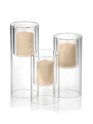 Yummi Candles - 9 Pillar Candles & 9 Ethereal Cylinders