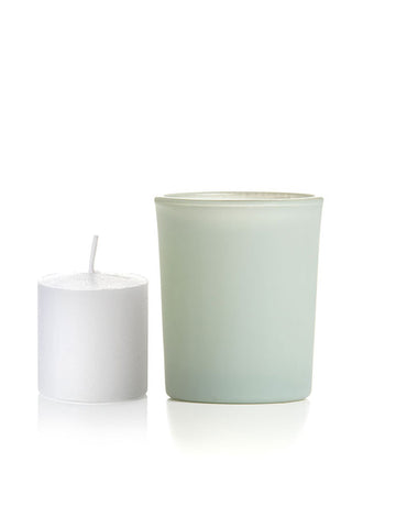 Yummi Candles - 10 Hour Votive Candles And Matte Candle Holders