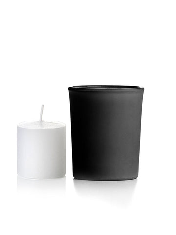 Yummi Candles - 10 Hour Votive Candles And Matte Candle Holders