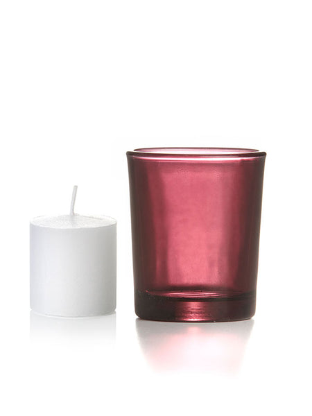 10hr Votive Candles And Candle Holders - Set of 72 – Yummicandles
