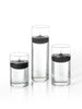 Yummi Candles - 36 Floating Candles and Cylinder Vases
