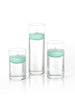 Yummi Candles - 36 Floating Candles and Cylinder Vases