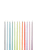 Yummi Candles - 9" Tiny Taper Candles Curated Colors